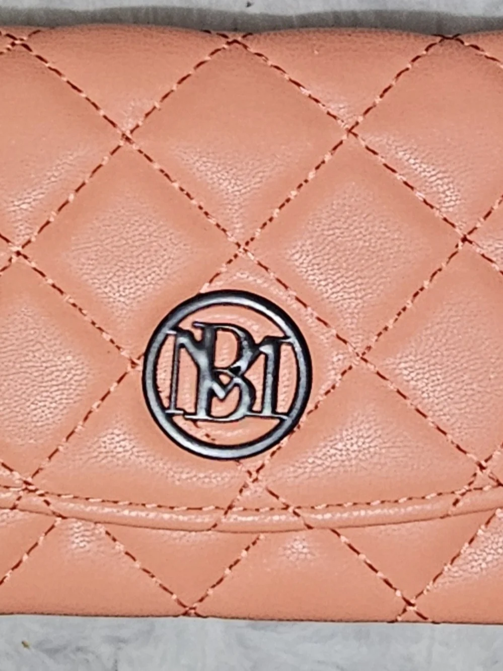 Badgley Mischka Quilted Card Wallet. Vegan Leather (Pick 1)